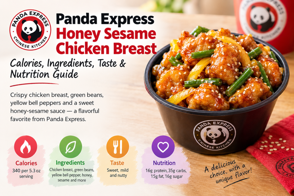 Panda Express Honey Sesame Chicken Breast
